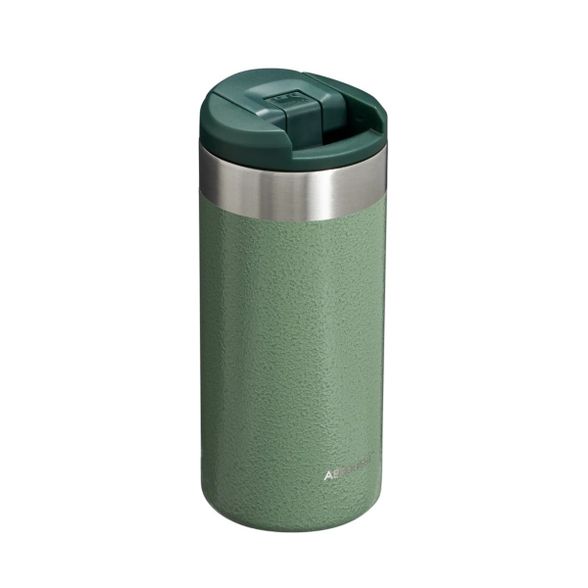 Stanley Transit Mug termopuodelis, tamsiai žalias, 0.35 l.