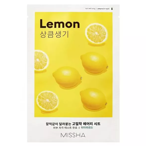 MISSHA Airy Fit Sheet Mask (Lemon)