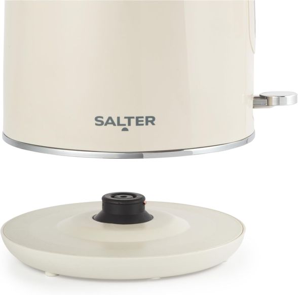 SALTER RETRO 2.2kW KETTLE - CREAM