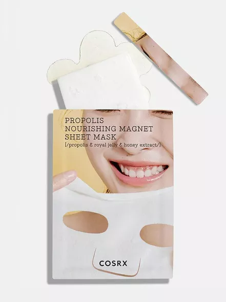 Cosrx Full Fit Propolis Nourishing  Magnet Sheet Mask maitinamoji propolio kaukė, 21 ml.