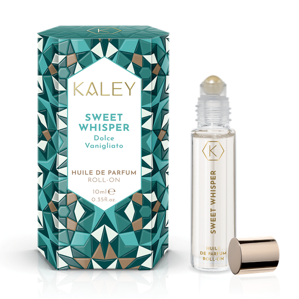 Kaley Sweet Whisper aliejiniai rutuliniai kvepalai, 10 ml.