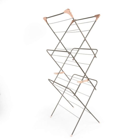 GRAPHITE GREY ELEGANT 3 TIER AIRER