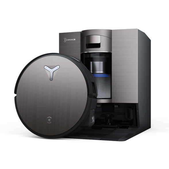 Ecovacs Robot Vacuum Cleaner with New Bagless All-in-One  OmniCyclone Station | DEEBOT X11 OMNICYCLONE EU Wet&Dry | 6400