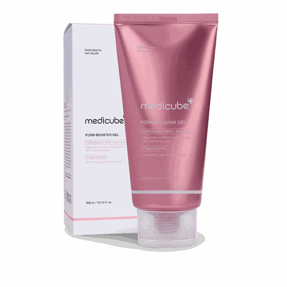 Medicube PDRN Booster Gel stangrinamasis veido gelis, 300 ml.