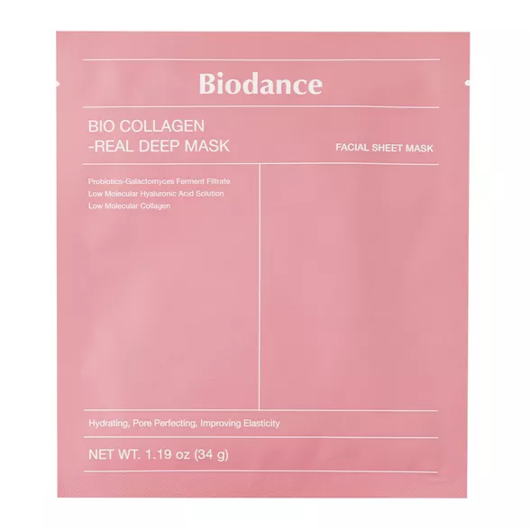 Biodance Bio Collagen Real Deep Mask veido kaukė su kolagenu, 1 vnt.