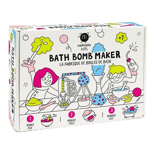 Nailmatic Kids Bath Bomb Maker rinkinys vonios burbulų gaminimui