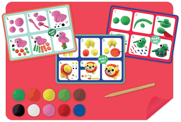 Floss & Rock modelino rinkinys, džiunglės