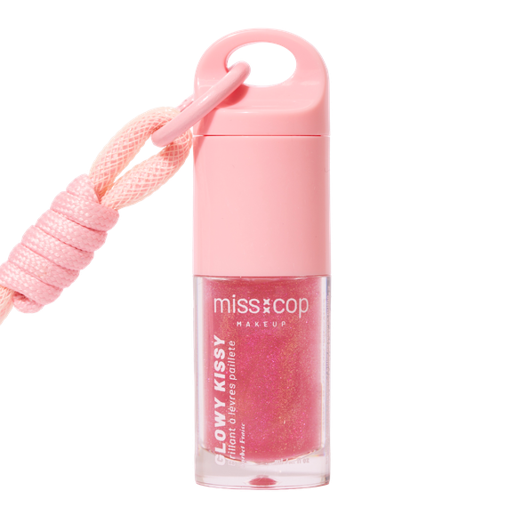 Miss Cop Glowy Kissy Lip Balm, 02 Sorbet Fraise, 4.2 ml.