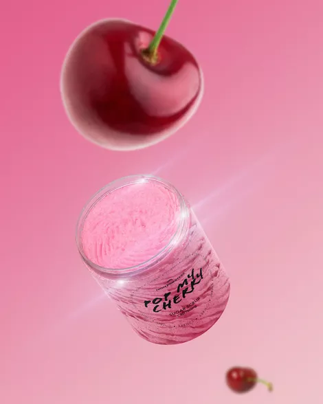 High Priestess CBD cukraus šveitiklis, Pop My Cherry, 300 ml.
