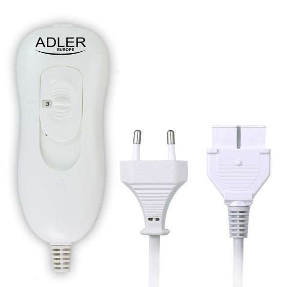 Adler elektrinis šildantis pledas, pilkas, 80x150 cm.