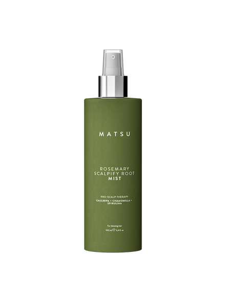 Matsu Rosemary Hair Mist plaukų šaknis stiprinantis purškiklis, 100 ml.