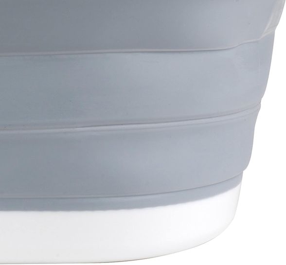 Bledray sulankstomas skalbinių krepšys, pilkas