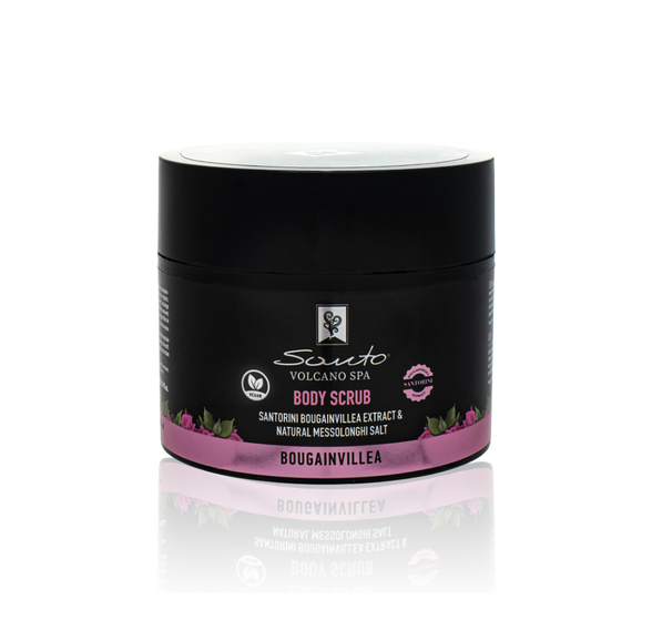 Santo Volcano Spa Bougainvillea kūno šveitiklis, 200 ml.