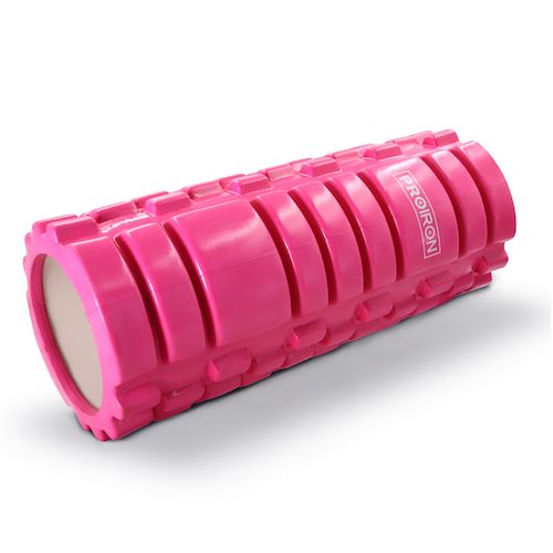 Proiron masažo cilindras, rožinis, 33 cm