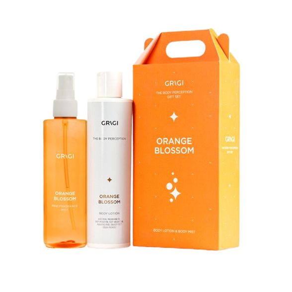 GRIGI G.S.THE BODY PERCEPTION BODY LOTION 250ml ORANGE BLOSSOM + ???? FINE FRAGRANCE BODY MIST ORANGE BLOSSOM 200ml