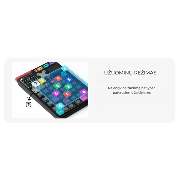 Giiker Sudoku interaktyvi konsolė