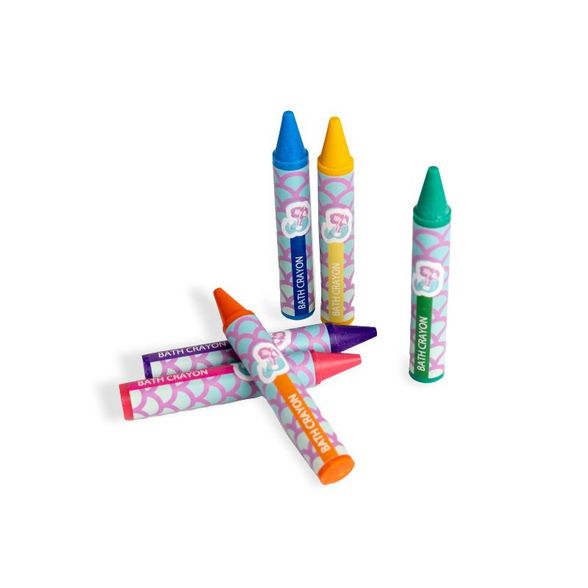 Martinelia Let's Be Mermaids vonios kreidelės, 6 vnt.