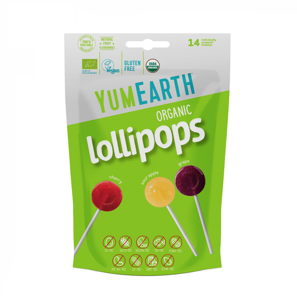 Ekologiški rūgštūs ledinukai BIO ant pagaliuko, 3 skoniai, 87 g, 14 vnt.