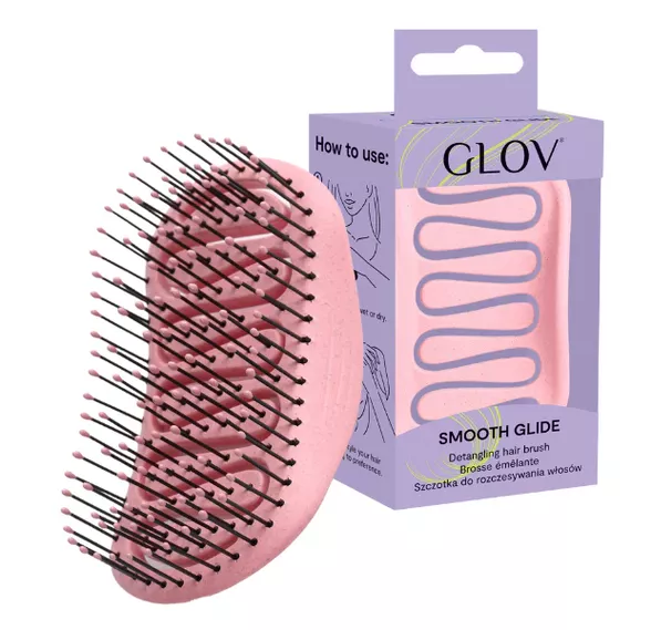 GLOV SMOOTH GLIDE Detangling hair brush INT W5