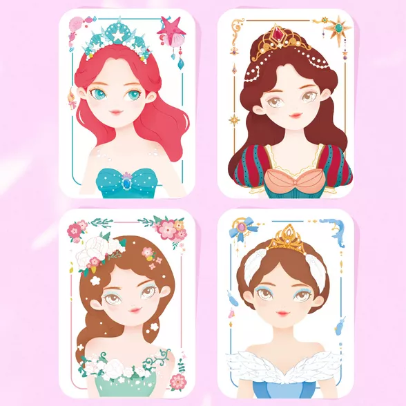 Mideer makiažo knygelė, princesės pokylis