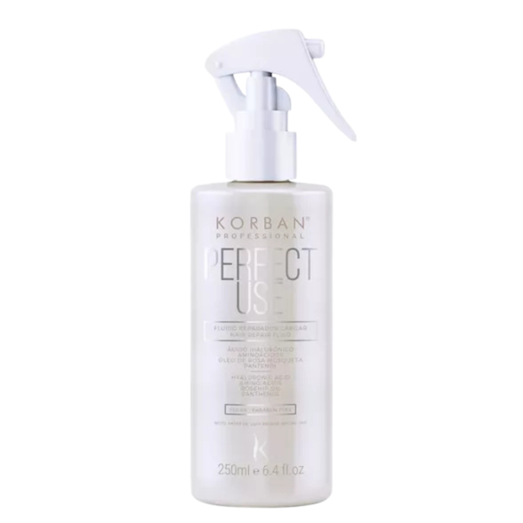 Korban Perfect Use atstatomasis plaukų fluidas, 250 ml.