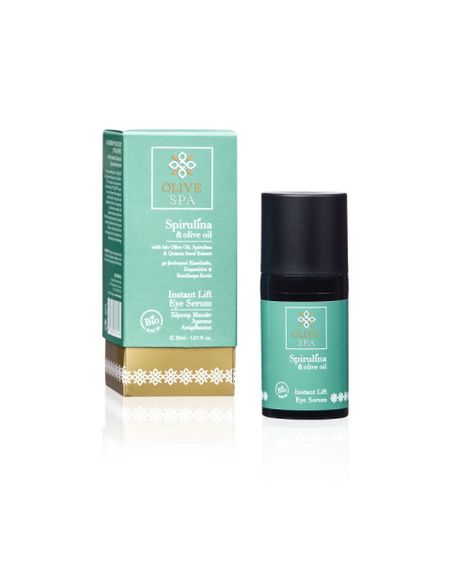 Olive Spa Instant Lift Eye Serum stangrinamasis paakių serumas, 50 ml.