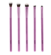 Glov Eye Brushes akių makiažo šepetėliai, rožinė, 5 vnt.