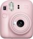 Fujifilm Instax Mini 12 Film Camera, Pink + Instax Mini Glossy Paper, 10 Pcs.