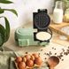 G&P DOUBLE MINI WAFFLE MAKER GREEN