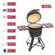 Tunabone Kamado Classic 21" M keramikinė kepsninė, pilka