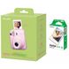 Fujifilm Instax Mini 12 Film Camera, Pink + Instax Mini Glossy Paper, 10 Pcs.