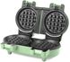 G&P DOUBLE MINI WAFFLE MAKER GREEN