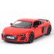 KiNSMART 2020 Audi R8 Coupé Toy Car, Red