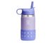 Hydro flask vaikiška gertuvė su šiaudeliu, violetinė, 354 ml.