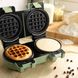 G&P DOUBLE MINI WAFFLE MAKER GREEN