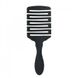 WetBrush Pro Flex Dry Paddle stačiakampis plaukų džiovinimo šepetys, juodas