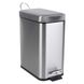 5L RECTANGULAR SOFT CLOSE BIN SS