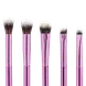 Glov Eye Brushes akių makiažo šepetėliai, rožinė, 5 vnt.